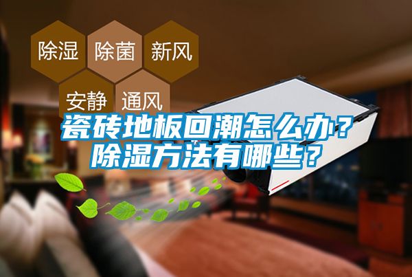 瓷磚地板回潮怎么辦？除濕方法有哪些？