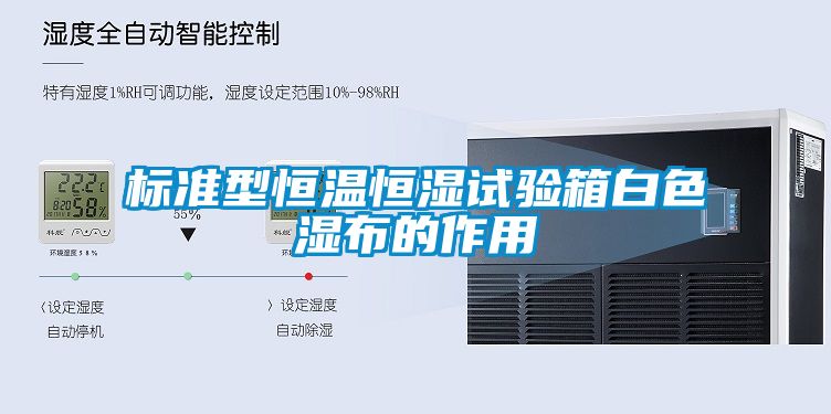 標準型恒溫恒濕試驗箱白色濕布的作用