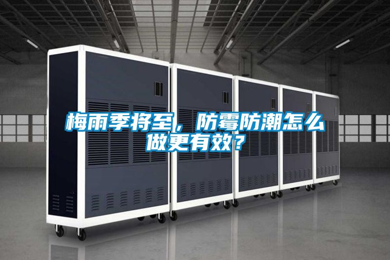 梅雨季將至，防霉防潮怎么做更有效？