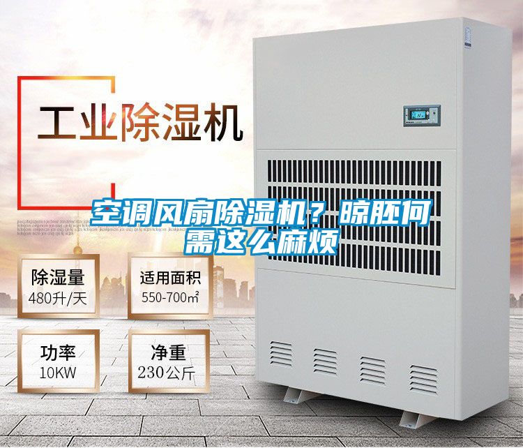 空調風扇除濕機？晾胚何需這么麻煩