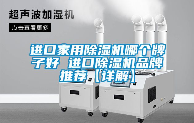 進口家用除濕機哪個牌子好 進口除濕機品牌推薦【詳解】