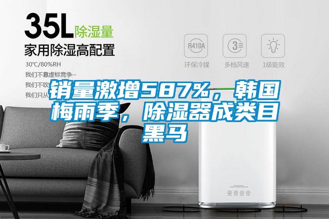 銷量激增587%，韓國梅雨季，除濕器成類目黑馬