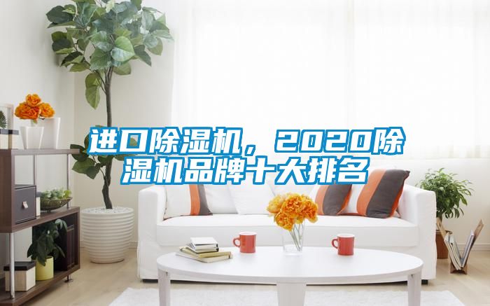 進口除濕機，2020除濕機品牌十大排名