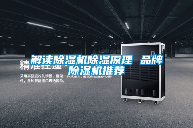 解讀除濕機(jī)除濕原理 品牌除濕機(jī)推薦