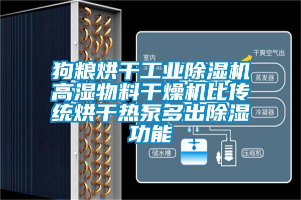 狗糧烘干工業除濕機高濕物料干燥機比傳統烘干熱泵多出除濕功能