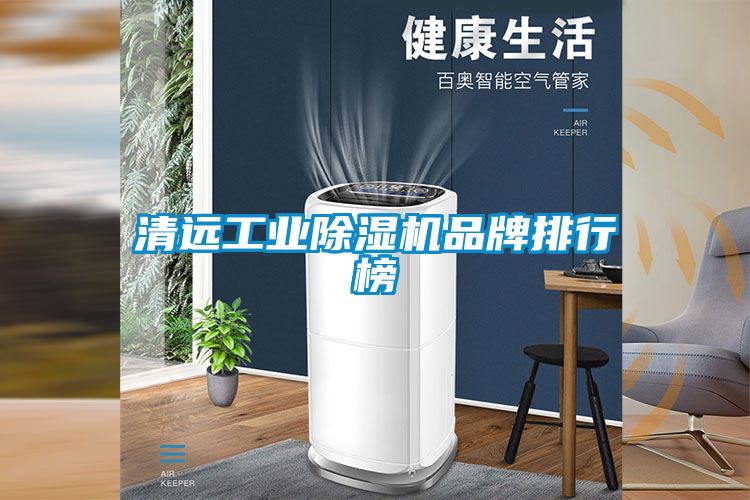清遠工業除濕機品牌排行榜