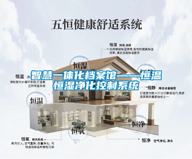 智慧一體化檔案館——恒溫恒濕凈化控制系統
