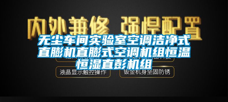 無塵車間實驗室空調潔凈式直膨機直膨式空調機組恒溫恒濕直彭機組