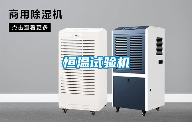 恒溫試驗機