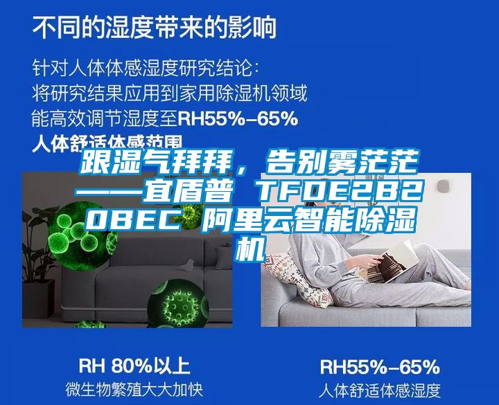 跟濕氣拜拜，告別霧茫茫——宜盾普 TFDE2B20BEC 阿里云智能除濕機