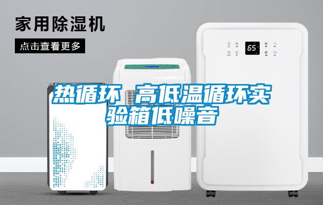 熱循環 高低溫循環實驗箱低噪音