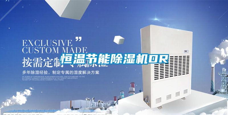 恒溫節(jié)能除濕機DR