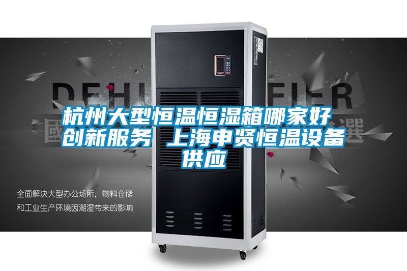 杭州大型恒溫恒濕箱哪家好 創新服務 上海申賢恒溫設備供應