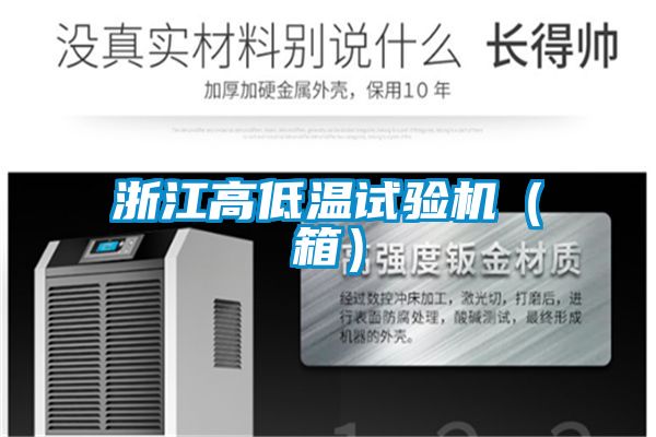 浙江高低溫試驗機（箱）