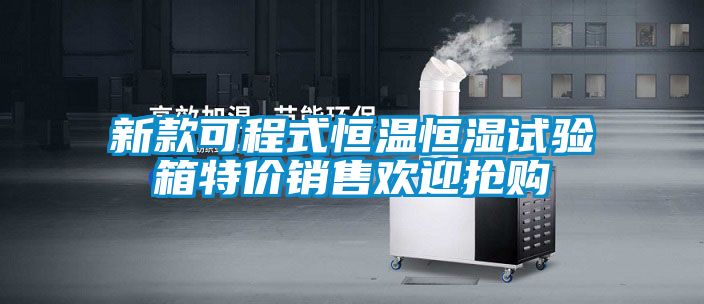 新款可程式恒溫恒濕試驗箱特價銷售歡迎搶購