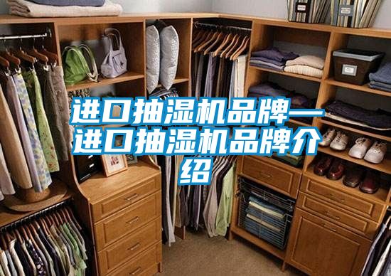 進口抽濕機品牌—進口抽濕機品牌介紹