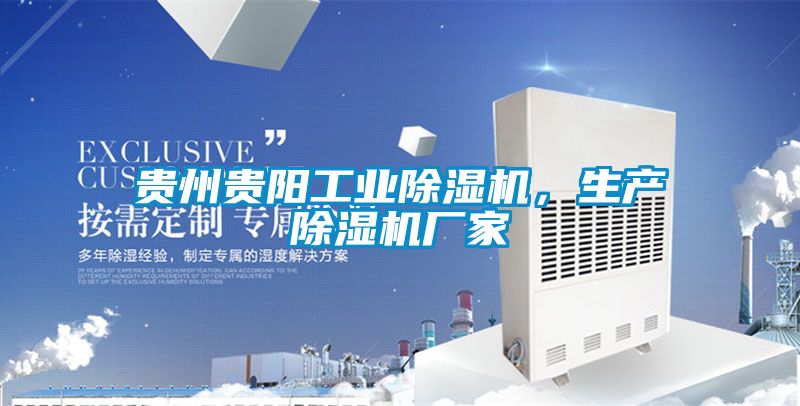 貴州貴陽工業除濕機，生產除濕機廠家