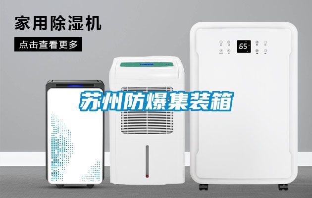 蘇州防爆集裝箱