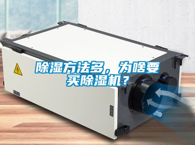 除濕方法多，為啥要買除濕機？