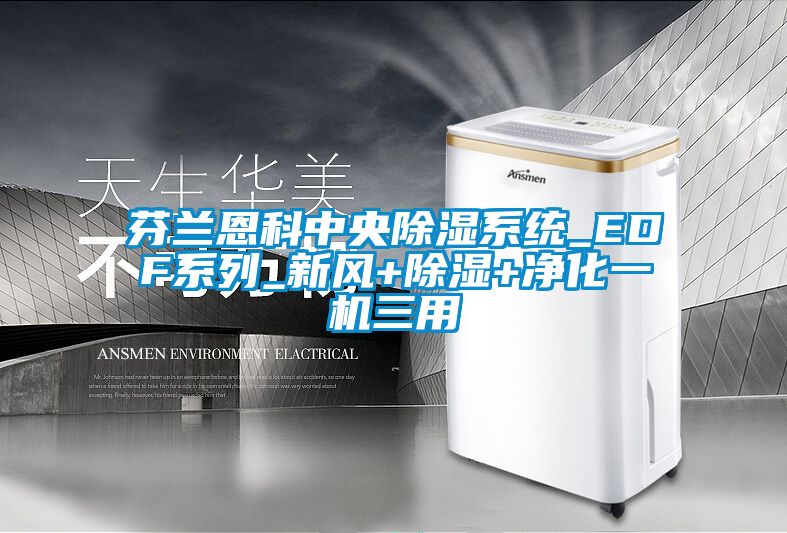 芬蘭恩科中央除濕系統_EDF系列_新風+除濕+凈化一機三用