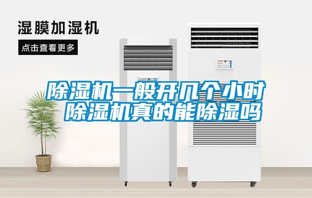 除濕機一般開幾個小時 除濕機真的能除濕嗎