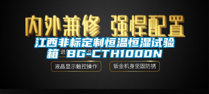 江西非標定制恒溫恒濕試驗箱 BG-CTH1000N
