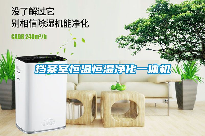 檔案室恒溫恒濕凈化一體機