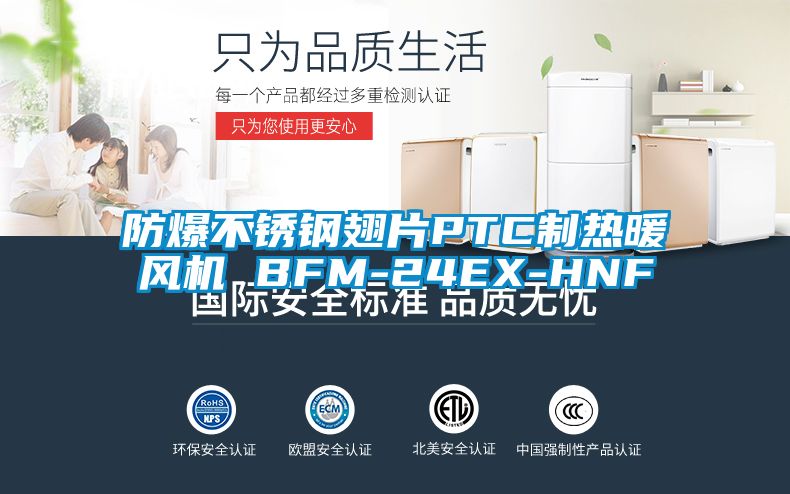 防爆不銹鋼翅片PTC制熱暖風(fēng)機(jī) BFM-24EX-HNF