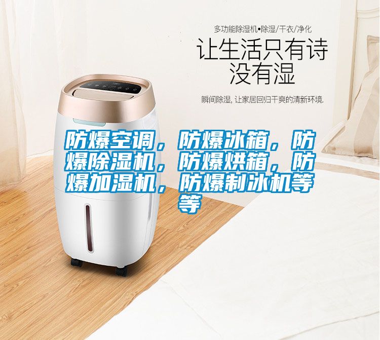 防爆空調，防爆冰箱，防爆除濕機，防爆烘箱，防爆加濕機，防爆制冰機等等