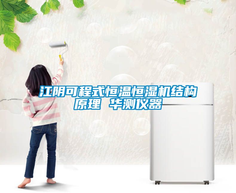 江陰可程式恒溫恒濕機結構原理 華測儀器