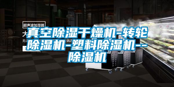 真空除濕干燥機-轉輪除濕機-塑料除濕機--除濕機