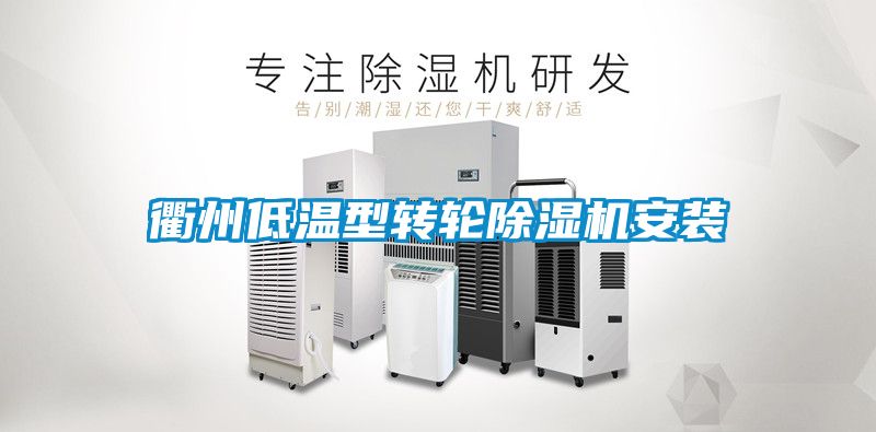 衢州低溫型轉(zhuǎn)輪除濕機(jī)安裝