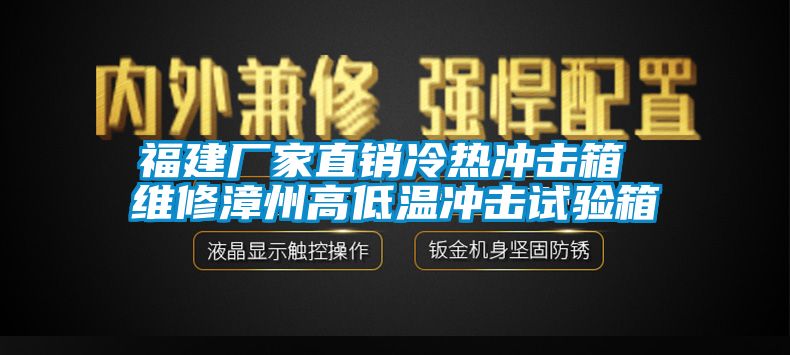 福建廠家直銷冷熱沖擊箱 維修漳州高低溫沖擊試驗箱