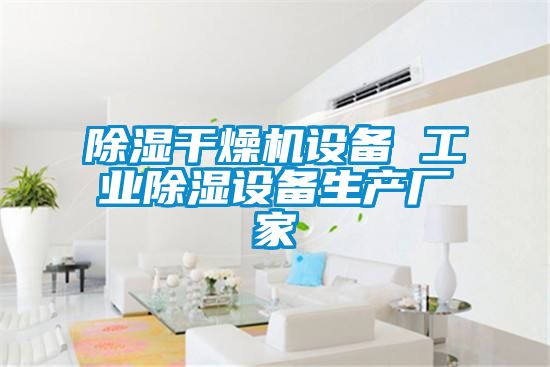 除濕干燥機設備 工業除濕設備生產廠家