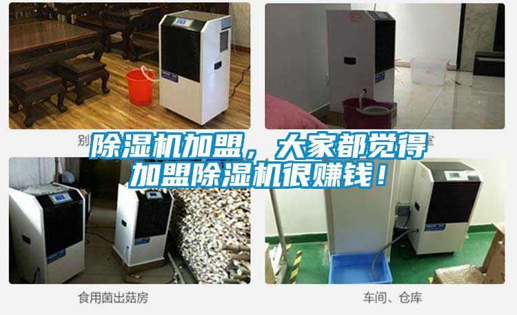 除濕機加盟，大家都覺得加盟除濕機很賺錢！