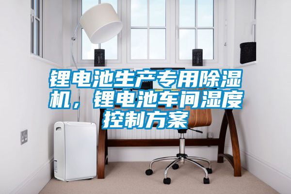 鋰電池生產(chǎn)專用除濕機(jī)，鋰電池車間濕度控制方案