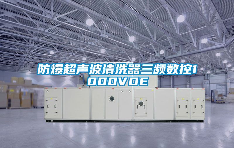 防爆超聲波清洗器三頻數控1000VDE