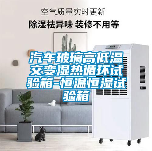 汽車玻璃高低溫交變濕熱循環試驗箱-恒溫恒濕試驗箱