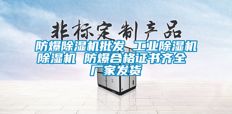 防爆除濕機批發 工業除濕機除濕機 防爆合格證書齊全 廠家發貨
