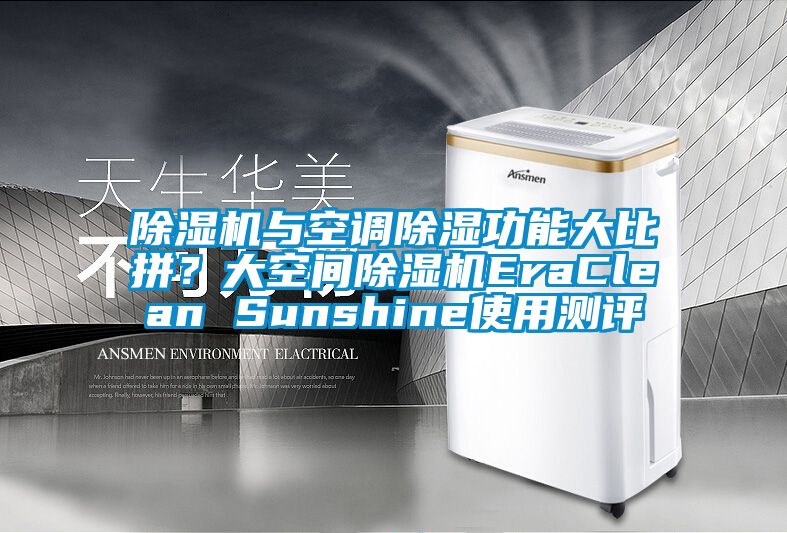 除濕機與空調除濕功能大比拼？大空間除濕機EraClean Sunshine使用測評
