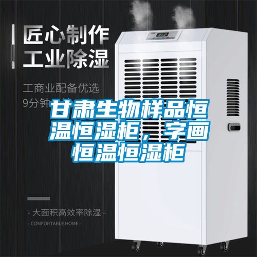 甘肅生物樣品恒溫恒濕柜，字畫恒溫恒濕柜