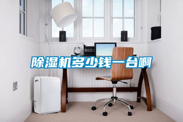 除濕機多少錢一臺啊