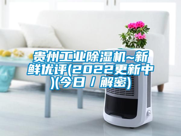 貴州工業除濕機~新鮮優評(2022更新中)(今日／解密)