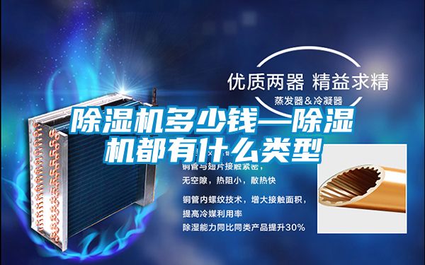 除濕機多少錢—除濕機都有什么類型
