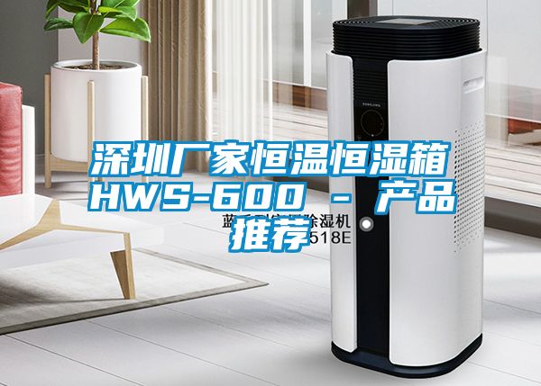 深圳廠家恒溫恒濕箱HWS-600 - 產品推薦