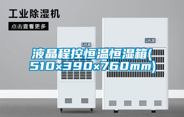 液晶程控恒溫恒濕箱(510×390×760mm)