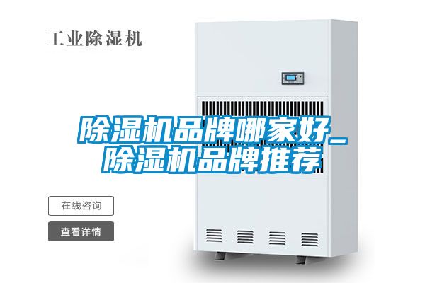 除濕機品牌哪家好_除濕機品牌推薦