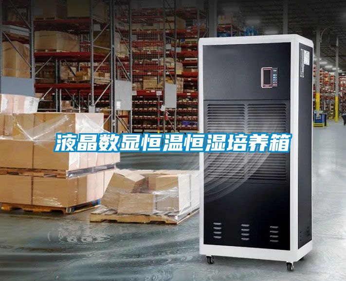 液晶數顯恒溫恒濕培養箱