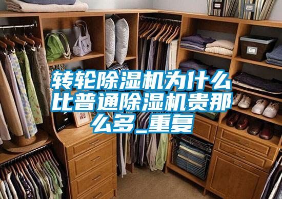 轉輪除濕機為什么比普通除濕機貴那么多_重復