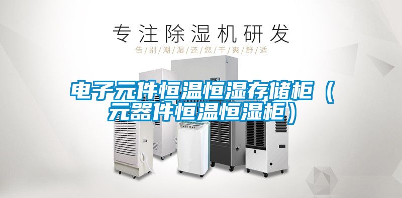 電子元件恒溫恒濕存儲柜（元器件恒溫恒濕柜）